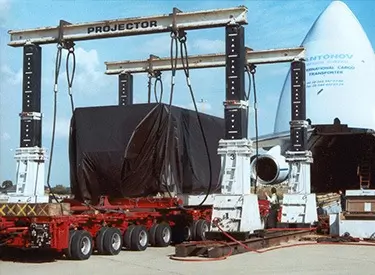 lifting a generator